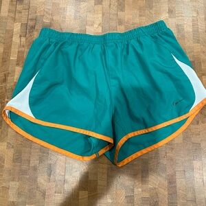 Nike Athletic Shorts Blue Size Medium